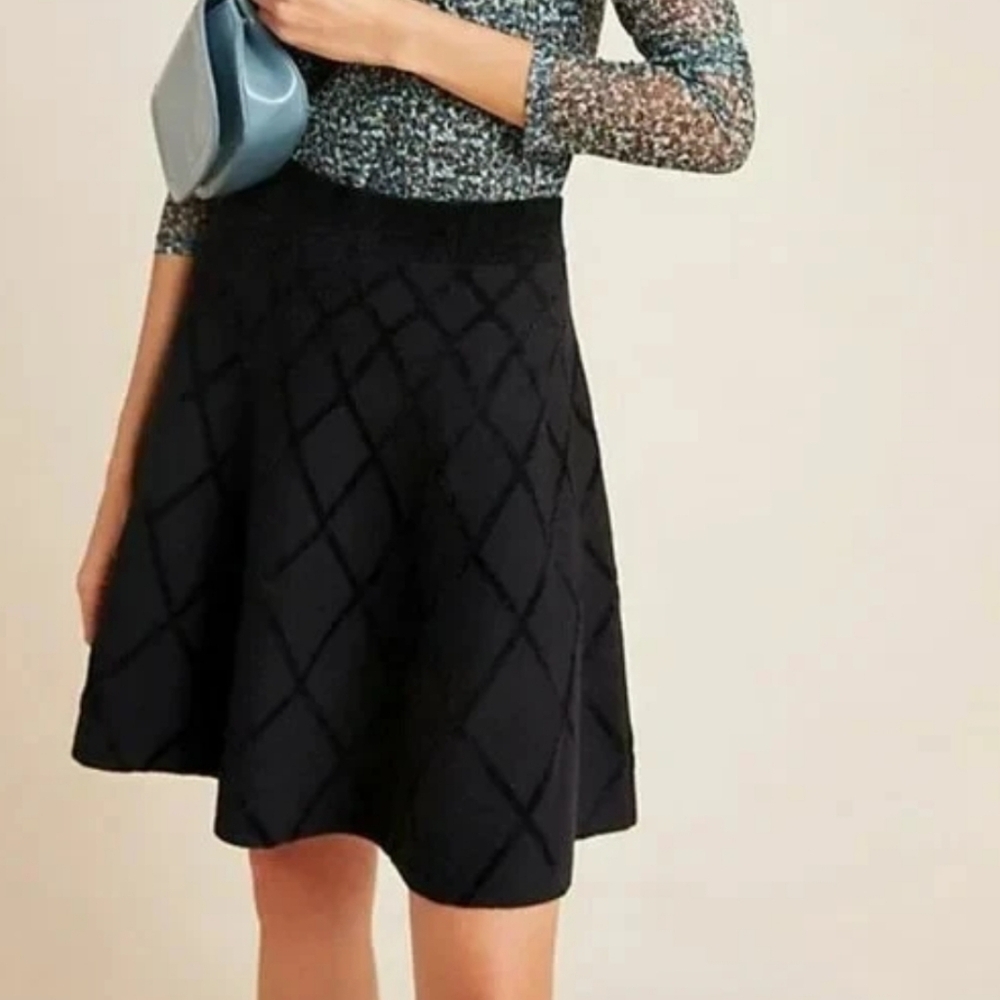 Maeve‎ Anthropologie Kristina Chenille Mini Skirt